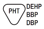 Contains or presence of DEHP, BBP and DBP