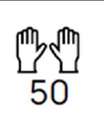 Number of pairs of gloves