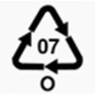 Recycling symbol: Other plastics