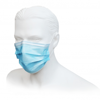 Medical mask disposable with earloops