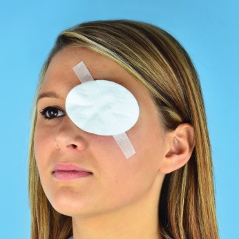 elastoLUMENAL eye pad, superabsorbent, multi-layer, non-sterile