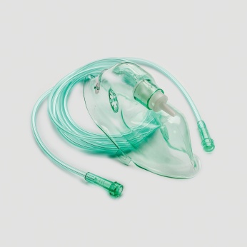 Oxygen mask with tubing  sterile