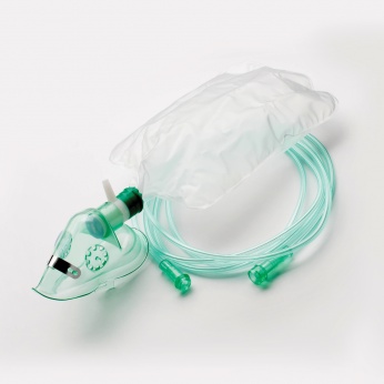 Non-rebreather mask with tubing sterile