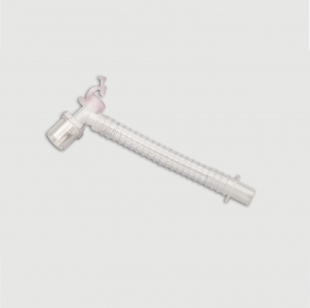 CATHETER MOUNT with double swivel elbow connector sterile