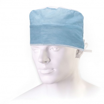 ROS medical cap with ties