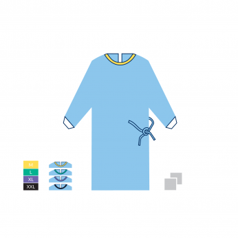 STERILE SURGICAL GOWN COMFORT (AT-SGC-x)